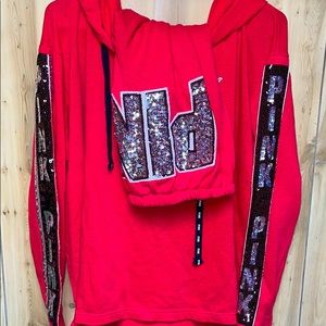 VS PINK Two-Piece Sweat Set Outfit